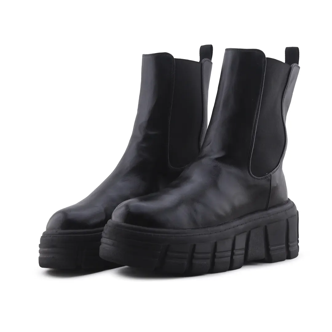 Stradivarius Stretchable Ankle Boot | 100% Authentic Leather