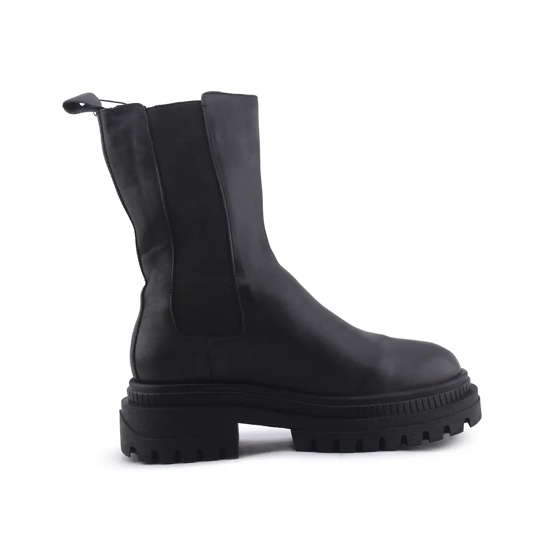 Bershka Stretchable Ankle Boot | 100% Authentic Leather