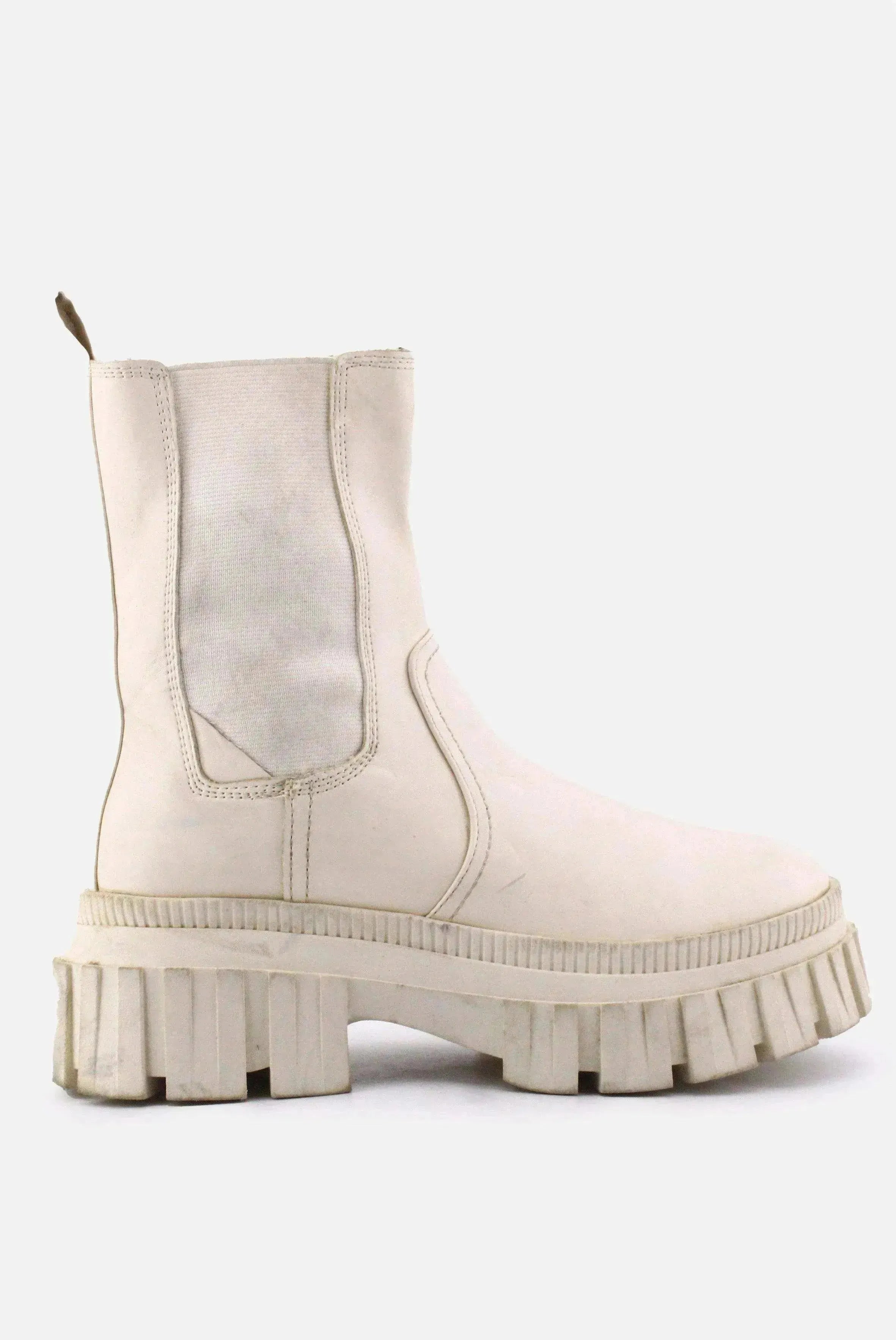 Stradivarius Stretchable Ankle Boots | 100% Authentic Leather - sundaybazar