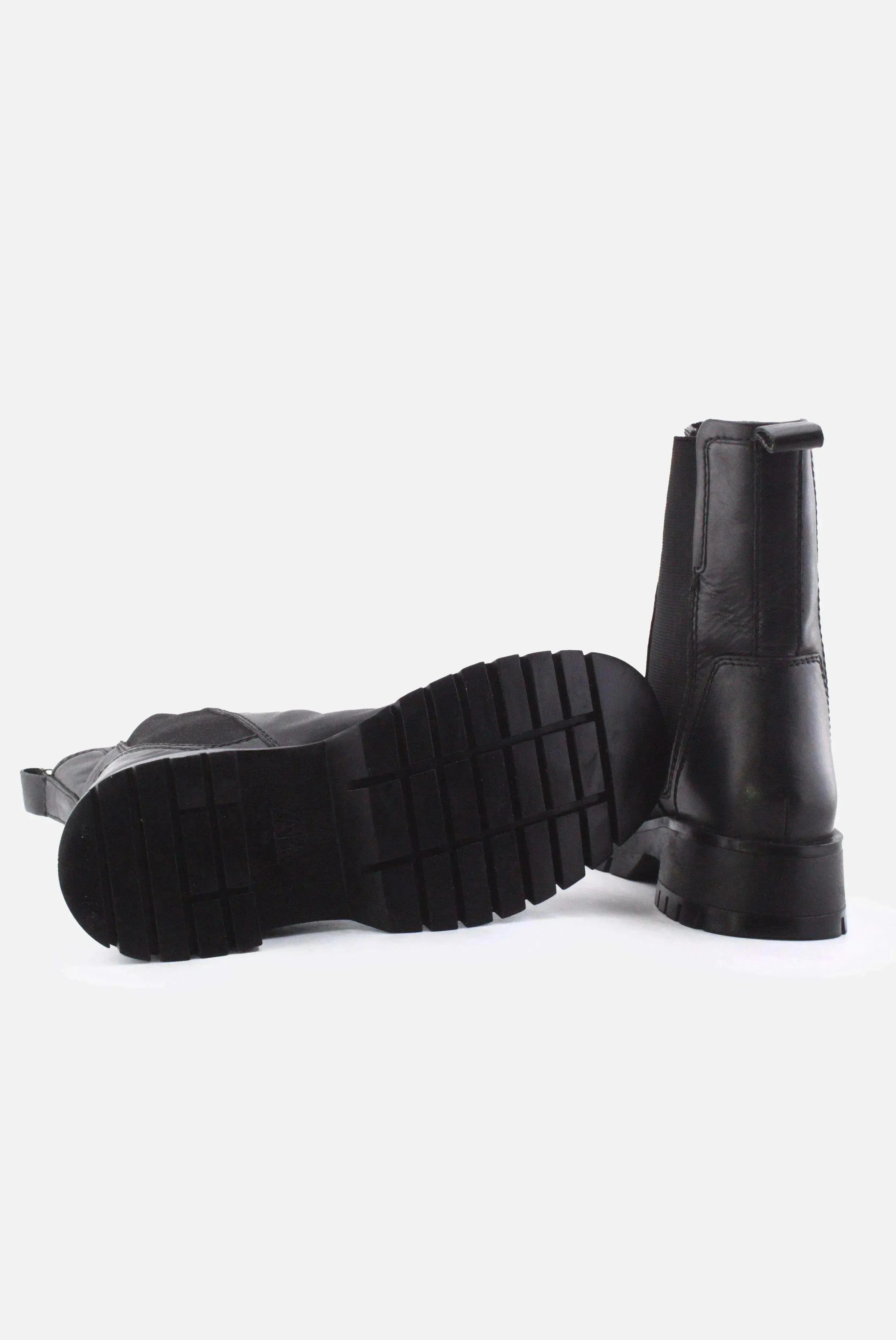 Zara Stretchable Ankle Boots | 100% Authentic Leather - sundaybazar