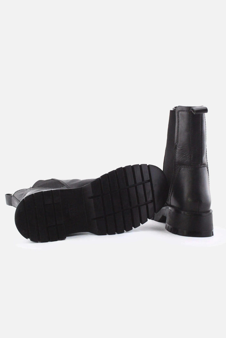 Zara Stretchable Ankle Boots | 100% Authentic Leather - sundaybazar