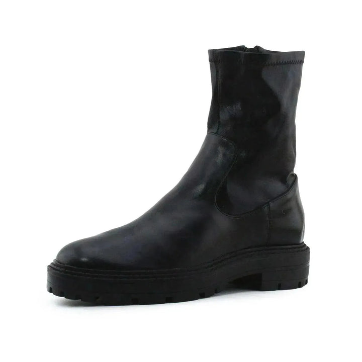 Zara Zipper Ankle Boots | 100% Authentic Leather - sundaybazar