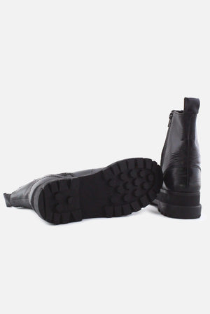 Zara Zipper Ankle Boots | 100% Authentic Leather - sundaybazar