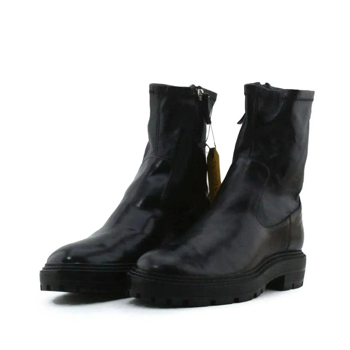 Zara Zipper Ankle Boots | 100% Authentic Leather - sundaybazar