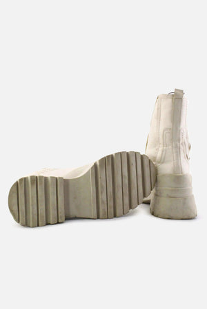 Stradivarius Stretchable Ankle Boots | 100% Authentic Leather - sundaybazar